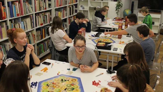 Biblioteka: ,,Noc z planszówkami"