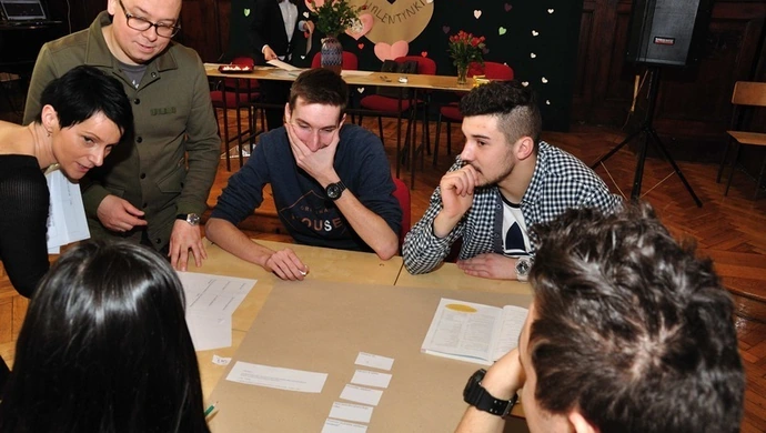 Warsztaty walentynkowe w Staszicu