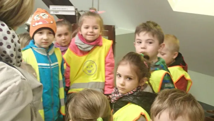 Przedszkolaki z wizytą w Komendzie Powiatowej Policji