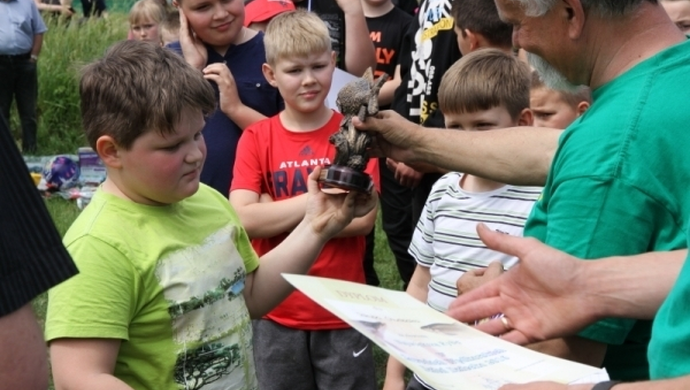 Łęgoń: Zawody wędkarskie z okazji Dnia Dziecka