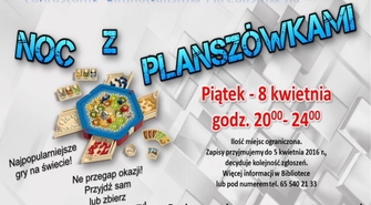 Druga noc z planszówkami w Bibliotece Publicznej