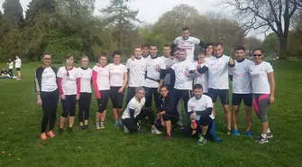 Reprezentanci powiatu wschowskiego na warszawskim maratonie