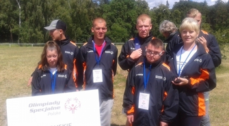 Zawodnicy Olimpiad Specjalnych ze Wschowy w Kwidzynie i Sztumie