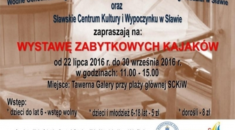 Wystawa zabytkowych kajaków