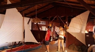 Wystawa zabytkowych kajaków i łódek otwarta