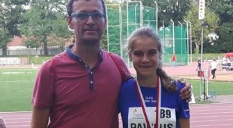 Klaudia Pawlus brązową medalistką Mistrzostw Polski Juniorów Młodszych w Lekkiej Atletyce