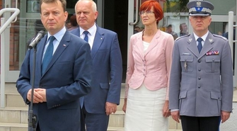Minister Błaszczak otworzy posterunek