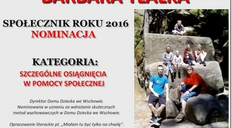 Barbara Tlałka lubuskim społecznikiem 2016?