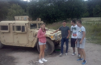 7 miejsce uczniów klasy mundurowej