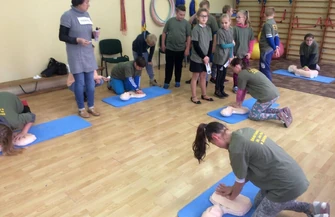 Szlichtyngowa Uczyli ratować ludzkie życie