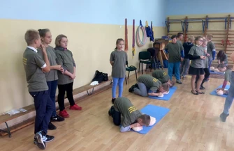 Szlichtyngowa Uczyli ratować ludzkie życie