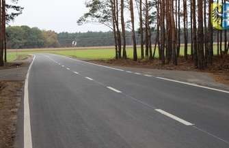 Zakończono rozbudowę drogi Wróblów-Potrzebowo