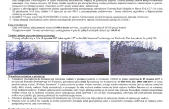 Przetargi Starostwa Powiatowego