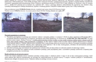 Przetargi Starostwa Powiatowego