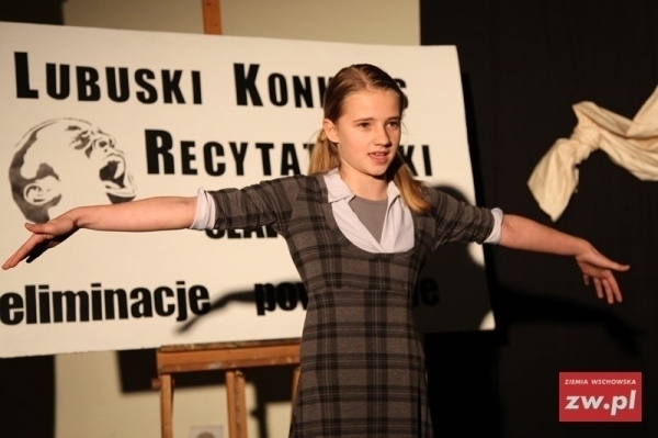 Sława Eliminacje powiatowe Lubuskiego Konkursu Recytatorskiego