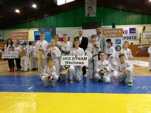 UKS Dynam Wschowa z medalami