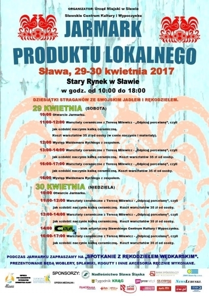 Zbliża się Jarmark Produktu Lokalnego w Sławie