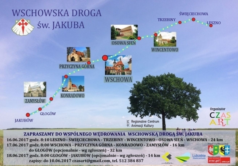 Wspólna wędrówka Drogą św. Jakuba. Zapisy do 10 lub 14 czerwca