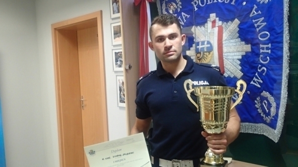 Wschowski policjant najlepszy w województwie