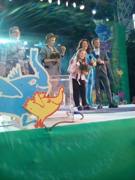 Wychowankowie grup wychowawczych SOSW we Wschowie na Ogólnopolskich Dniach Integracji oraz Festiwalu Zaczarowanej Piosenki w Krakowie.