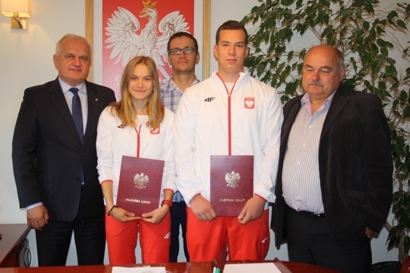 Klaudia Pawlus doceniona przez wojewodę
