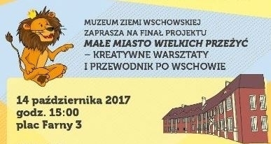 Lew z Muzeum Ziemi Wschowskiej zwiedza małe miasto wielkich przeżyć