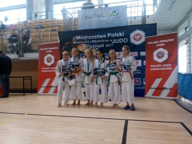 Sławianie na Mistrzostwa Polski Młodziczek i Młodzików w Judo