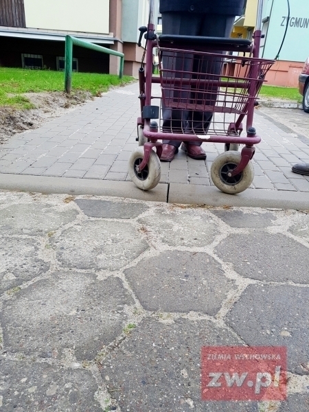 Niepełnosprawny mieszkaniec dziękuje Spółdzielni Mieszkaniowej