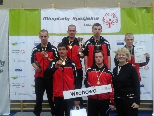 Lubuski Turniej Tenisa Stołowego Olimpiad Specjalnych w Krośnie Odrzańskim