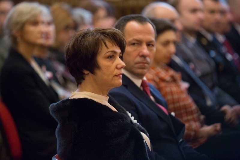 O wiekuistycyh zasadach prawa i wolności podczas Powiatowych obchodów Narodowego Święta Niepodległości