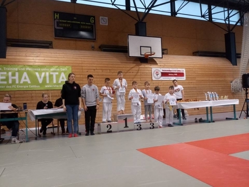 Sukcesy UKS Sparty Sława na turnieju w Cottbus
