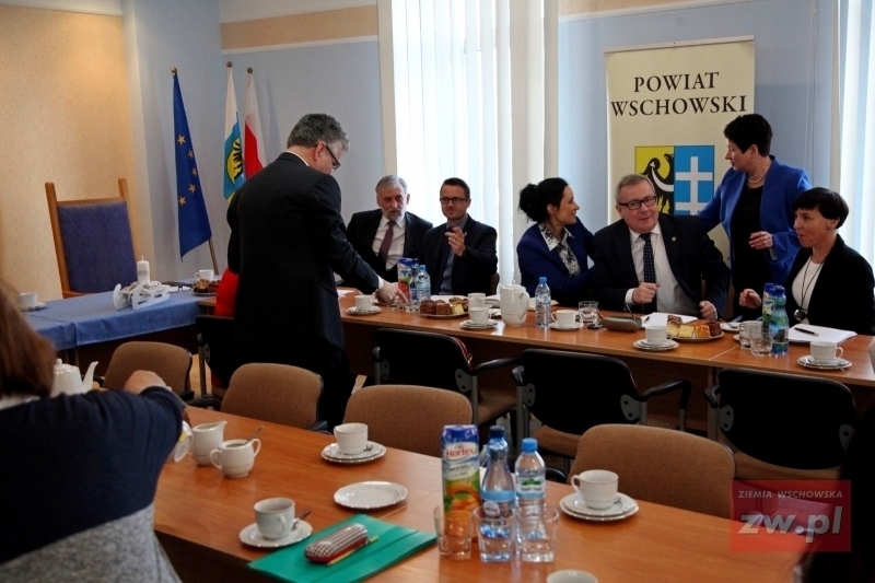 Samorządowcy spotkali się we Wschowie mieście Geremka