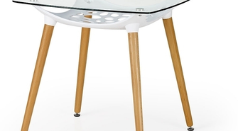 Szklany stół - praktyczny mebel do kuchni i salonu