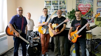 Przystojni mężczyźni z rockową nutką