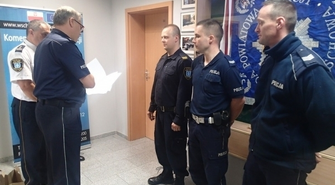 Doceniono wspólne działania straży miejskiej i policji
