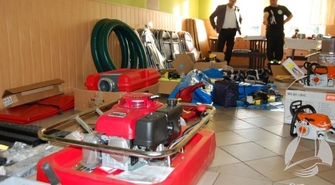 Strażacy z nowym sprzętem