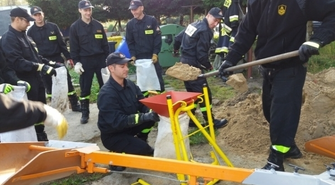 Ćwiczenia z zakresu działań przeciwpowodziowych