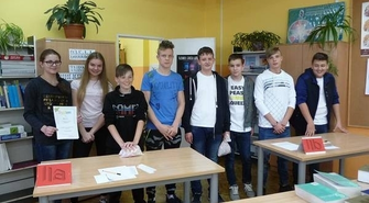 Bibliolada - turniej klas II gimnazjum