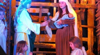 Jasełka i kiermasz w jednym