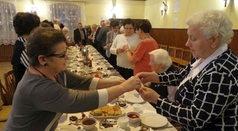 Spotkanie wigilijne „Srebrnego Włosa”