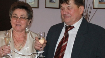 Życzenia dla Anieli i Jana Fedyczkowskich z okazji 55-lecia ślubu
