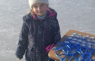 Zawody łyżwiarskie w Sławie