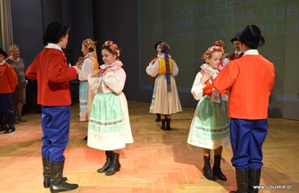 Zespół z Krzepielowa z Odznaką za Zasługi