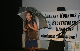 Wyniki eliminacji powiatowych Lubuskiego Konkursu Recytatorskiego