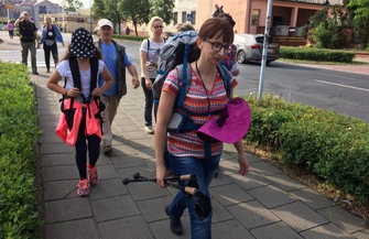 Rozpoczęli wędrówkę drogą św. Jakuba