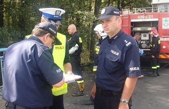 Wypadek śmiertelny na drodze wojewódzkiej nr 324