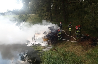 Wypadek śmiertelny na drodze wojewódzkiej nr 324
