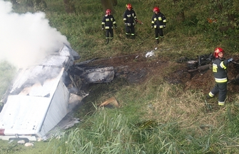 Wypadek śmiertelny na drodze wojewódzkiej nr 324