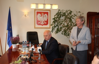 Klaudia Pawlus doceniona przez wojewodę