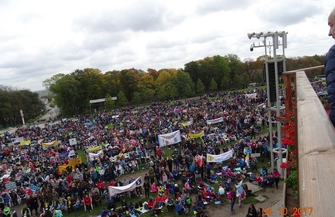 Pielgrzymka ZPE im. Jana Pawła II w Szlichtyngowej na Jasną Górę.
